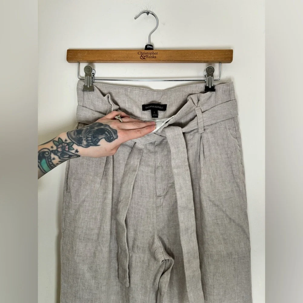Banana Republic Linen Trousers